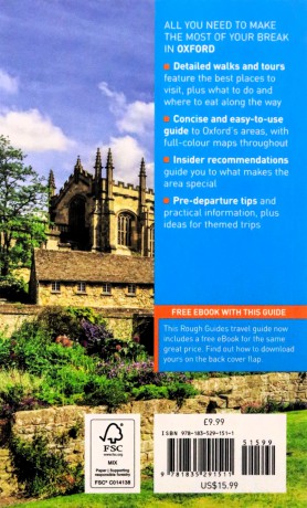 Pocket Rough Guide Weekender Oxford: Travel Guide with eBook (Pocket RG Weekender) - Rough Guides [KSIĄŻKA]