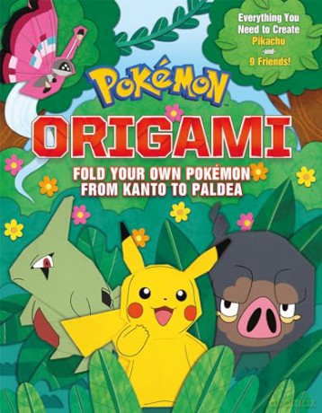 Pokémon Origami: Fold Your Own Pokémon from Kanto to Paldea: One Pokémon from Every Region!: 3 (Pokemon) - Scholastic [KSIĄŻKA]