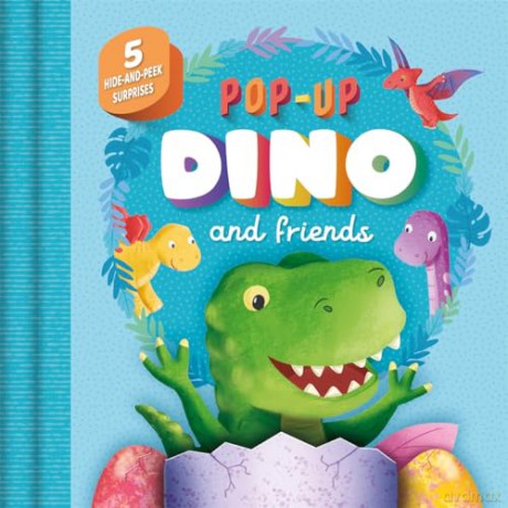 Pop-Up Dino and Friends (Hide and Peek Pops) - Igloo Books [KSIĄŻKA]