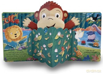 Pop-Up Lion and Friends (Hide and Peek Pops) - Igloo Books [KSIĄŻKA]