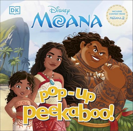Pop-Up Peekaboo! Disney Moana [KSIĄŻKA]