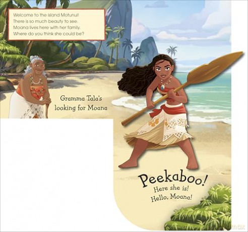 Pop-Up Peekaboo! Disney Moana [KSIĄŻKA]