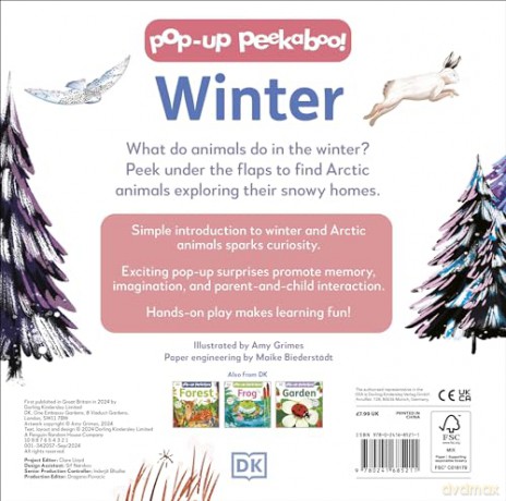 Pop-up Peekaboo! Winter: Pop-Up Surprise Under Every Flap! [KSIĄŻKA]