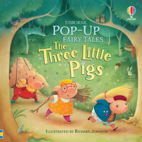 Pop-Up Three Little Pigs (Pop-up Fairy Tales) - Susanna Davidson [KSIĄŻKA]