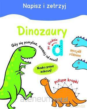 Napisz i zetrzyj - Dinozaury [KSĄŻKA]