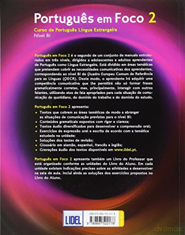 Portugues em Foco 2 - B1 Livro do Aluno + audio download: Livro do Aluno + downloadable audio files 2 (B1) - Luisa Coelho [KSIĄŻKA]