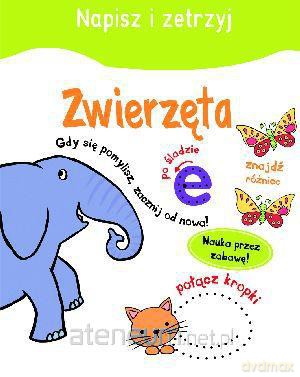 Napisz i zetrzyj - Zwierzęta [KSĄŻKA]
