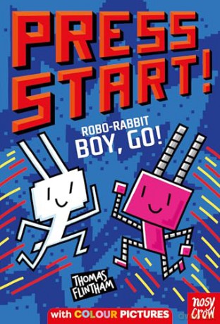 Press Start! Robo-Rabbit Boy Go! (Press Start! #7) - Thomas Flintham [KSIĄŻKA]