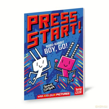 Press Start! Robo-Rabbit Boy Go! (Press Start! #7) - Thomas Flintham [KSIĄŻKA]
