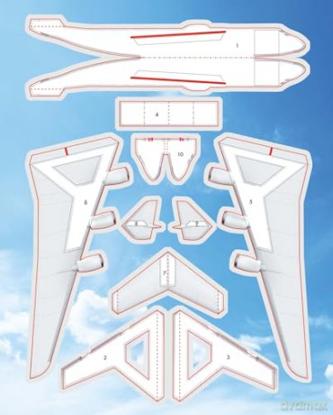 Press-Out Planes: Includes 10 Model Planes - Claire Bampton [KSIĄŻKA]
