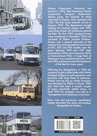 Preston Buses Before and After Deregulation - Mike Rhodes [KSIĄŻKA]