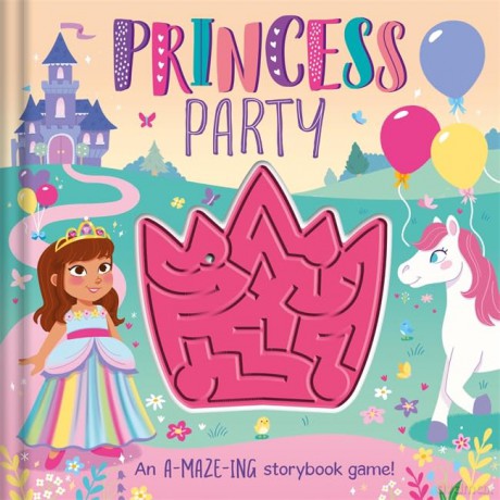 Princess Party (Maze Adventure Boards) - Igloo Books [KSIĄŻKA]