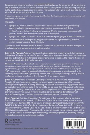 Product Management in the Digital Era: Theory and Practice - Srinivas Pingali [KSIĄŻKA]
