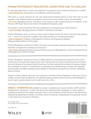 Product Realization: Going from One to a Million - Anna C. Thornton [KSIĄŻKA]