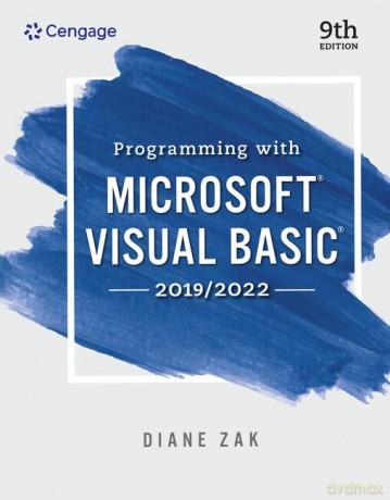 Programming With Microsoft Visual Basic 2019/2022 (Mindtap Course List) - Diane Zak [KSIĄŻKA]