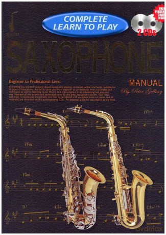 Progressive Complete Learn To Play Saxophone: Manual with Poster - Peter Gelling [KSIĄŻKA]