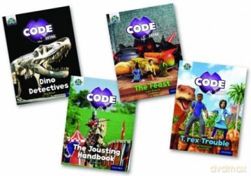 Project X CODE Extra: Turquoise Book Band, Oxford Level 7: Castle Kingdom and Forbidden Valley, Mixed Pack of 4 - Ian MacDonald [KSIĄŻKA]