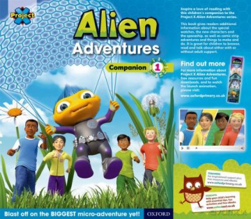 Project X: Alien Adventures: Series Companion 1: Reception - Year 1/P1-2 Pack of 6 - Tim Little [KSIĄŻKA]