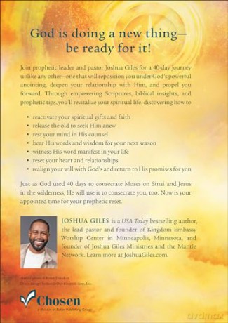 Prophetic Reset: 40 Days to Aligning with God's Plan for Your Life - Joshua Giles [KSIĄŻKA]