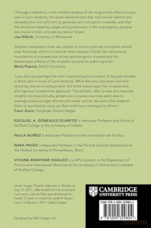 Prosecutors, Voters and the Criminalization of Corruption in Latin America: The Case of Lava Jato (Cambridge Studies in Law and Society) - Ezequiel A. Gonzalez-Ocantos [KSIĄŻKA]