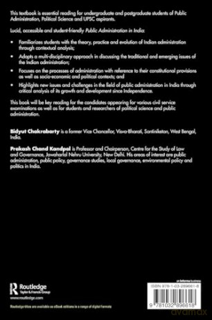 Public Administration in India - Bidyut Chakrabarty [KSIĄŻKA]