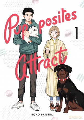 Pupposites Attract 1 (PUPPOSITES ATTRACT GN) - Hono Natsuna [KOMIKS]