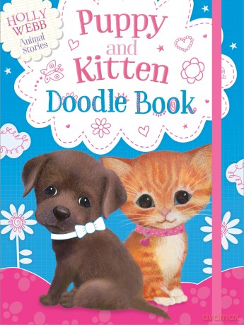 Puppy and Kitten Doodle Book - Holly Webb [KSIĄŻKA]