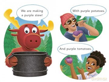 Purple Stew! (GoNoodle) (Step Into Reading) (Gonoodle: Step into Reading, Step 2) - Random House [KSIĄŻKA]