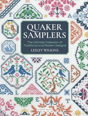 Quaker Samplers: The Ultimate Collection of Traditional and Modern Designs - Lesley Wilkins [KSIĄŻKA]