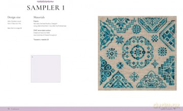 Quaker Samplers: The Ultimate Collection of Traditional and Modern Designs - Lesley Wilkins [KSIĄŻKA]