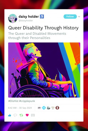 Queer Disability through History: The Queer and Disabled Movements through their Personalities - Daisy Holder [KSIĄŻKA]