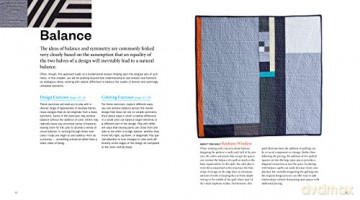 Quilt Design Coloring Workbook, The: 91 Modern Art-Inspired Designs and Exercises - Thomas Knauer [KSIĄŻKA]