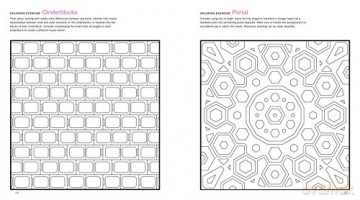 Quilt Design Coloring Workbook, The: 91 Modern Art-Inspired Designs and Exercises - Thomas Knauer [KSIĄŻKA]