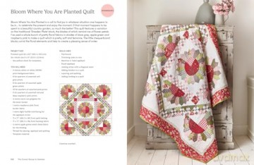 QUILTS FROM COUNTRY PLC: Patchwork projects to decorate your home - Stuart Hillard [KSIĄŻKA]
