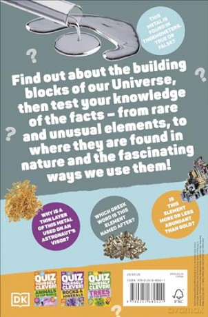 Quiz Yourself Clever! The Periodic Table (DK Quiz Yourself Clever) [KSIĄŻKA]