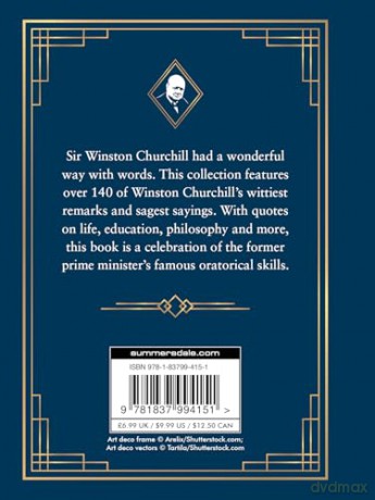 Quotable Churchill: Inspiring Quotes from a British Hero [KSIĄŻKA]