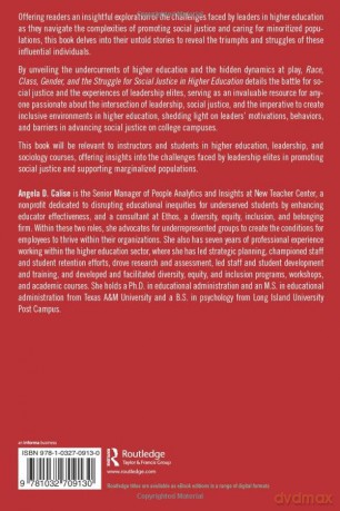 Race, Class, Gender, and the Struggle for Social Justice in Higher Education: Unveiling the Unnamed Elite (New Critical Viewpoints on Society) - Angela D. Calise [KSIĄŻKA]