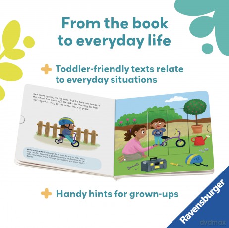 Ravensburger Play+ Me and My Day: Feelings - Infant and Baby Educational Book - Toddler Activity and Development Gifts - 18 Months+ - Dynamo Limited [KSIĄŻKA]