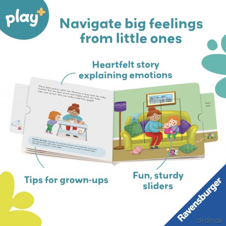 Ravensburger Play+ Me and My Day: Feelings - Infant and Baby Educational Book - Toddler Activity and Development Gifts - 18 Months+ - Dynamo Limited [KSIĄŻKA]
