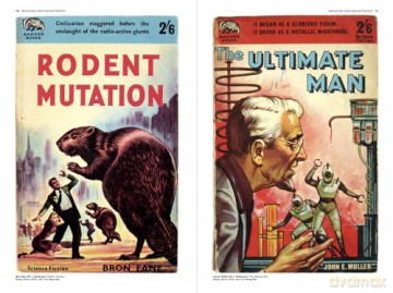 Rayguns and Rocketships: Revised Edition: Vintage Science Fiction Book Cover Art - Rian Hughes [KOMIKS]