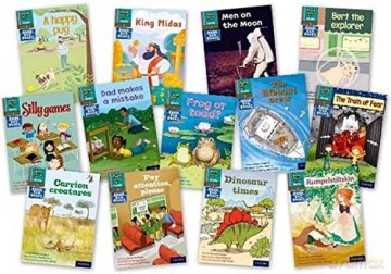 Read Write Inc. Phonics Book Bag Books: Grey Set 7 Storybooks Mixed Pack of 13 - Adrian Bradbury [KSIĄŻKA]