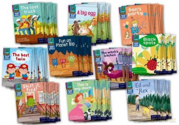 Read Write Inc. Phonics Book Bag Books: Purple Set 2 Storybooks Pack of 100 - Adrian Bradbury [KSIĄŻKA]