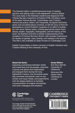 Reading with the Burneys: Patronage, Paratext, and Performance (Elements in Eighteenth-Century Connections) - Sophie Coulombeau [KSIĄŻKA]