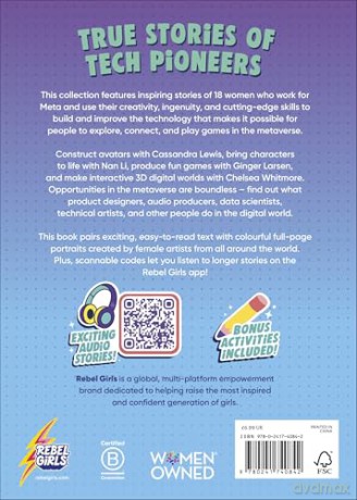 Rebel Girls Build the Future: Terrific Tales From The Metaverse - Rebel Girls [KSIĄŻKA]