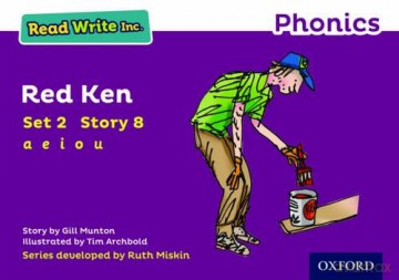 Red Ken (Purple Set 2 Storybook 8) (Read Write Inc. Phonics) - Gill Munton [KSIĄŻKA]