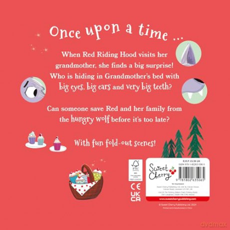 Red Riding Hood (Fold-Out Fairy Tales): 2 (Traditional Fold-Out Fairy Tales) [KSIĄŻKA]