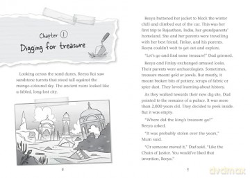 Reeya Rai and the King's Treasure (Reeya Rai: Adventurous Inventor) - Anita Nahta Amin [KSIĄŻKA]