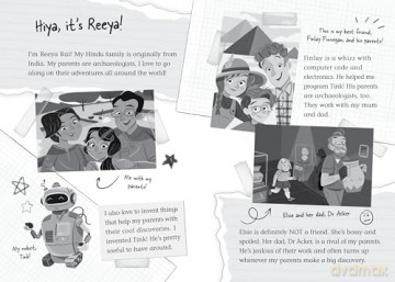 Reeya Rai and the Lost Library (Reeya Rai: Adventurous Inventor) - Anita Nahta Amin [KSIĄŻKA]
