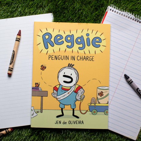 Reggie: Penguin in Charge (A Graphic Novel): 2 - Jen de Oliveira [KSIĄŻKA]
