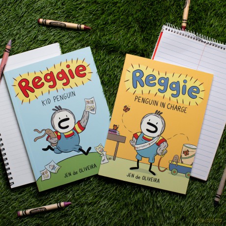 Reggie: Penguin in Charge (A Graphic Novel): 2 - Jen de Oliveira [KSIĄŻKA]